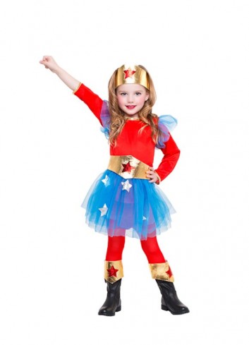 Disfraz de Superheroína. Ducaval 24-48 h envios