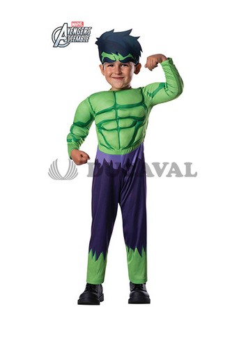 Disfraz Hulk preschool | Ducaval | Envíos 24/48 horas 