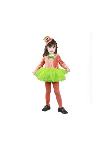 Disfraz vestido de calabaza (3-4 años) | Ducaval |