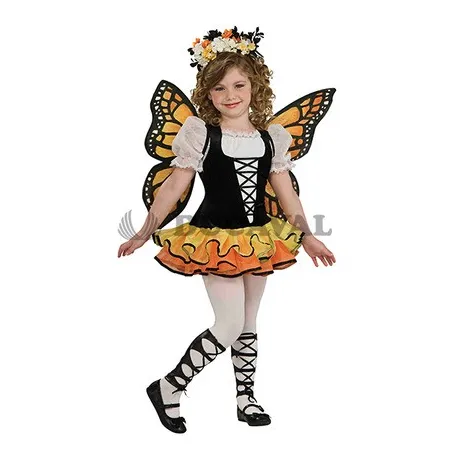 Disfraz mariposa monarca infantil