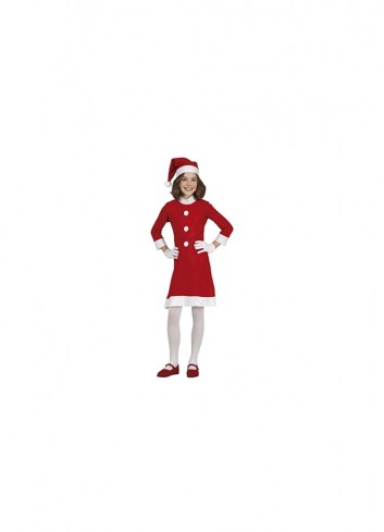 Disfraz de Mamá Noel infantil | ducaval | envíos 24/48h