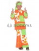 Disfraz hippy naranja