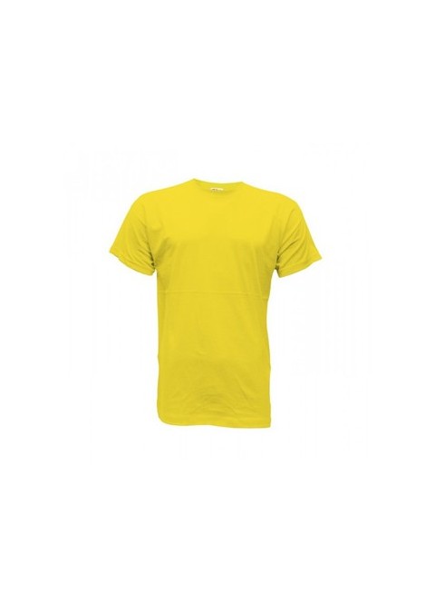 Camiseta premium adulto amarilla