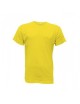 Camiseta premium adulto amarilla