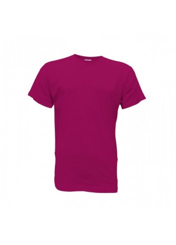 Camiseta premium adulto fucsia