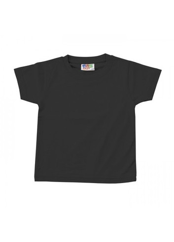 Camiseta premium bebé negra