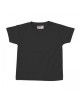 Camiseta premium bebé negra