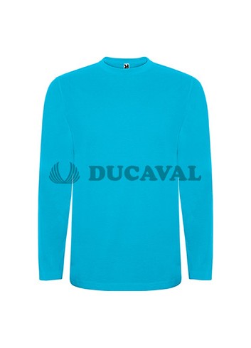 Camiseta turquesa manga larga inf.