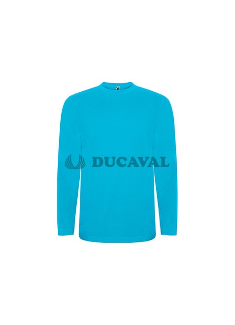 Camiseta turquesa manga larga inf.