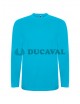 Camiseta turquesa manga larga inf.