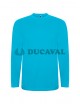 Camiseta turquesa manga larga inf.
