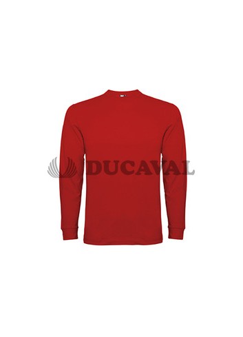 Camiseta manga larga roja inf.