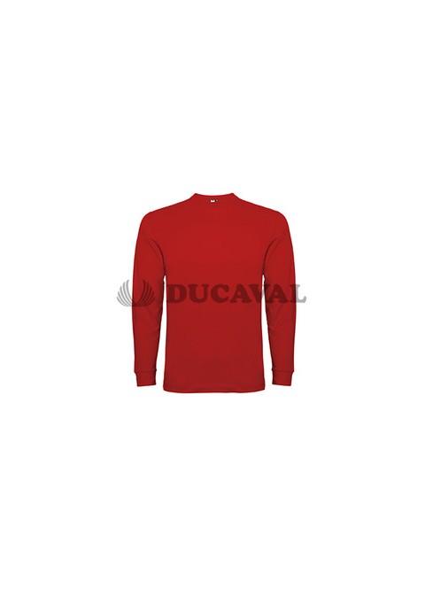 Camiseta manga larga roja inf.