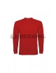Camiseta manga larga roja inf.