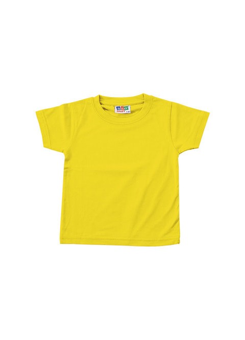 Camiseta premium bebé amarilla - Disfraces Ducaval