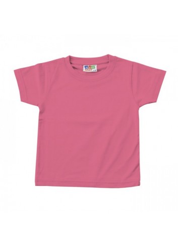 Camiseta premium bebé rosa