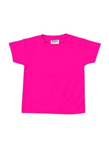 Camiseta premium bebé fucsia