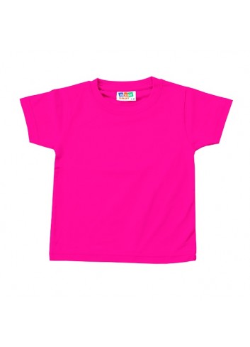 Camiseta premium bebé fucsia