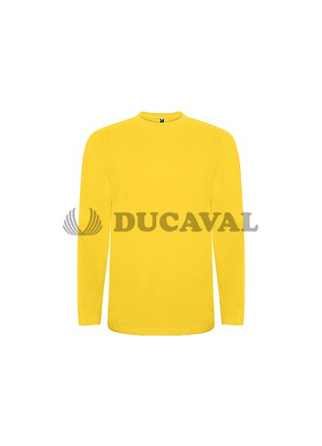Camiseta amarilla manga larga inf.