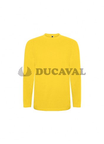 Camiseta amarilla manga larga inf.