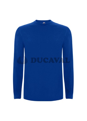 Camiseta manga larga azul royal inf.