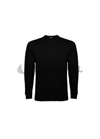 Camiseta manga larga negra inf.