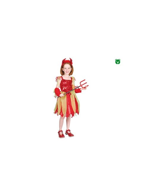 Disfraz demonia lujo (3-4 años)