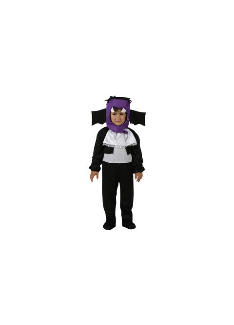 Disfraz vampiro negro y lila (3-4 años) - Disfraces Ducaval