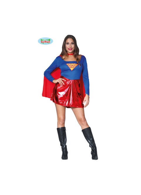 Disfraz superheroina