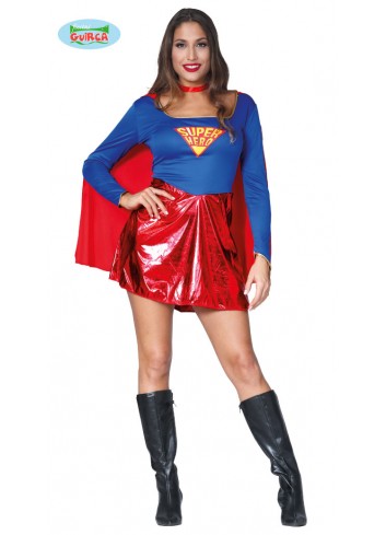 Disfraz superheroina