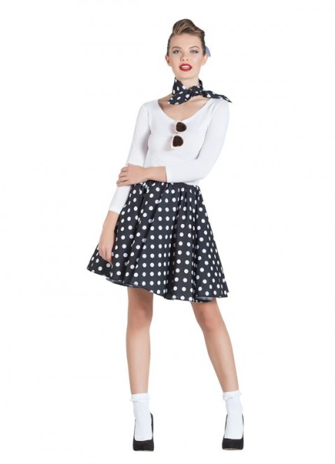 Disfraz Pin Up negro. Ducaval  envios 24/48 jpras