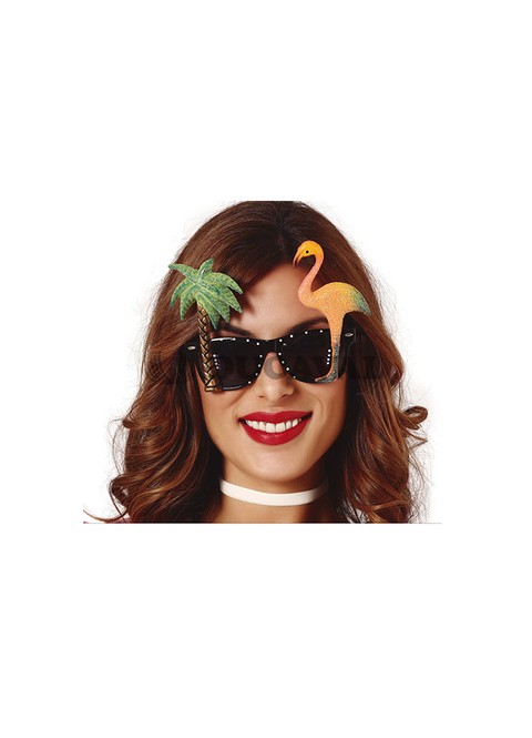 Gafas con palmeras y flamencos. Ducaval envios 24/48 horas