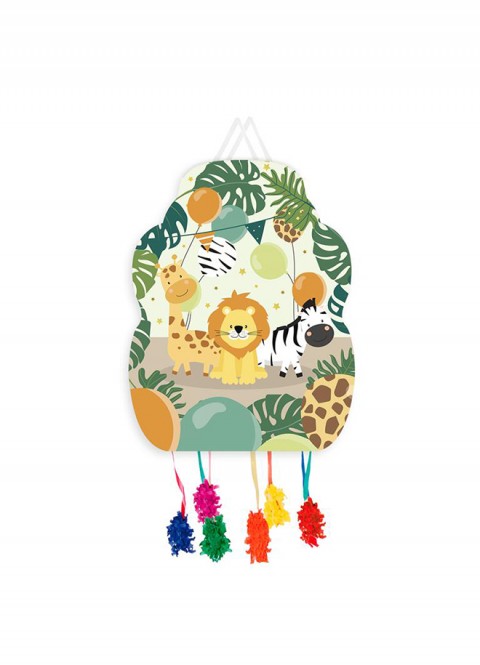 Piñata Safari 33x46cm | Ducaval | Envías 24/48 horas 