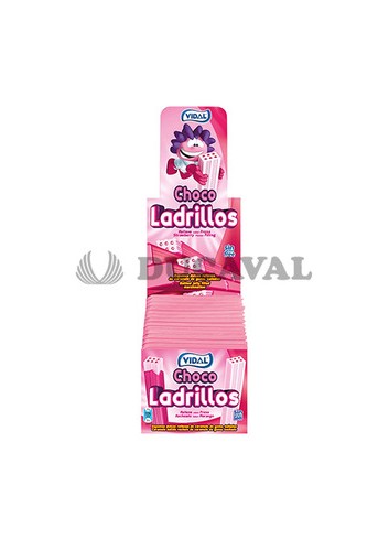 Chocoladrillos fresa vidal 75 unidades.Ducaval 24-48horas envios