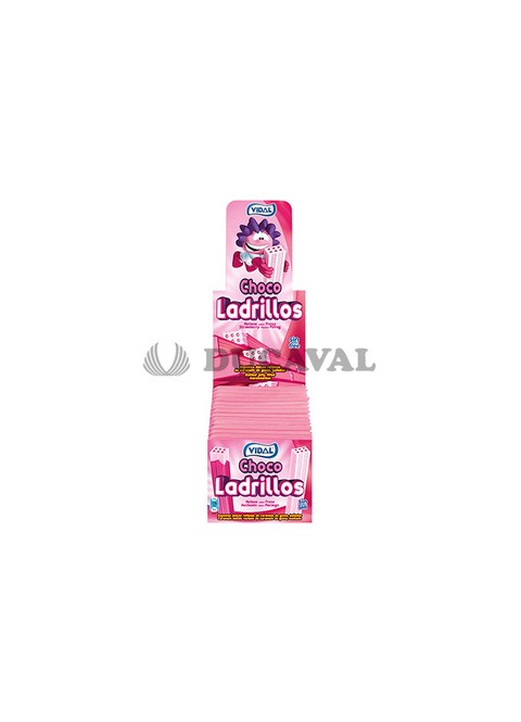 Chocoladrillos fresa vidal 75 unidades.Ducaval 24-48horas envios