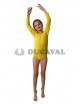 Body de manga larga infantil amarillo