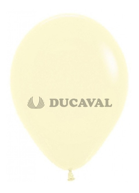 Globos látex amarillo matte 50ud 30cm Ballonia | Ducaval |