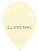 Globos látex amarillo matte 50ud 30cm Ballonia | Ducaval |