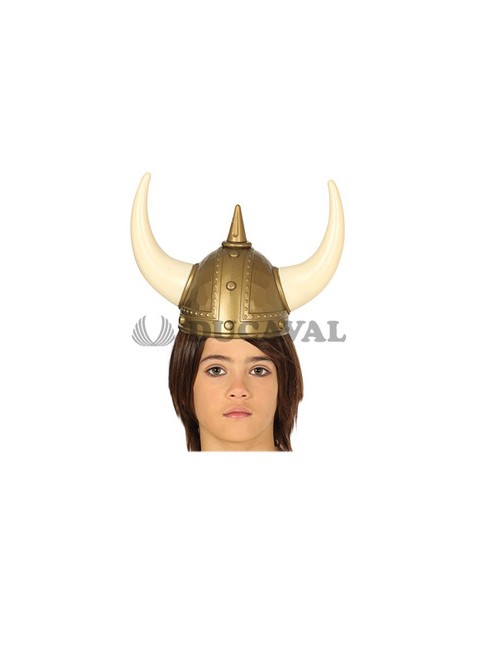 Casco vikingo infantil. Ducaval envios 24/48 horas