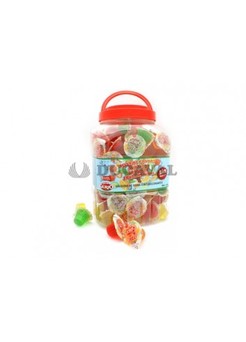 Tarrina jelly frutas b/160u sin azúcar. Ducaval envios 24-48 horas