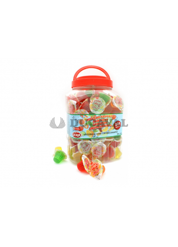 Tarrina jelly frutas b/160u sin azúcar. Ducaval envios 24-48 horas