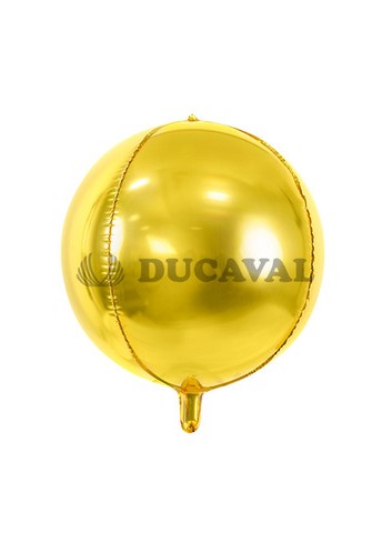 Globo foil balón oro metalizado 40cm - Disfraces Ducaval