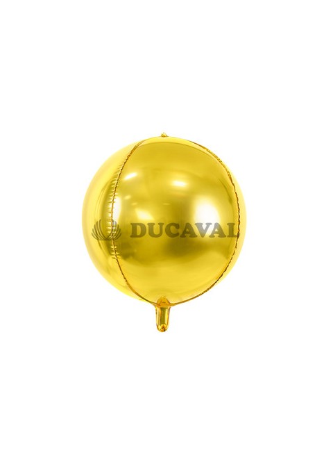 Globo foil balón oro metalizado 40cm - Disfraces Ducaval