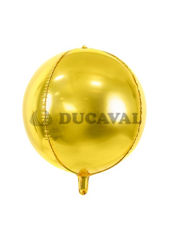 Globo foil balón oro metalizado 40cm - Disfraces Ducaval