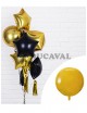 Globo foil balón oro metalizado 40cm - Disfraces Ducaval
