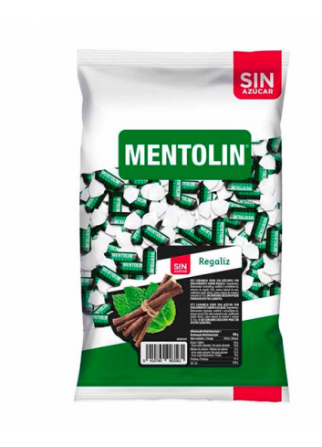Mentolín regaliz sin azúcar 1kg | Ducaval | Envíos 24/48 horas