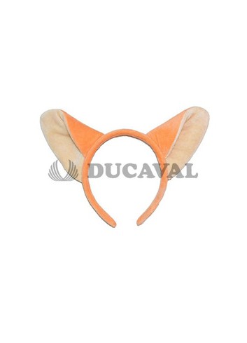 Diadema zorro naranja