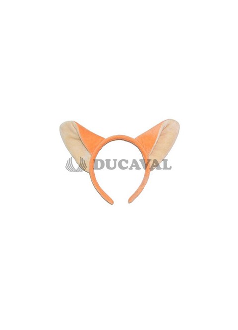 Diadema zorro naranja