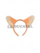 Diadema zorro naranja