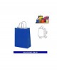 Bolsas papel c/ asa 32x40 azul. Ducaval envios 24/48 horas